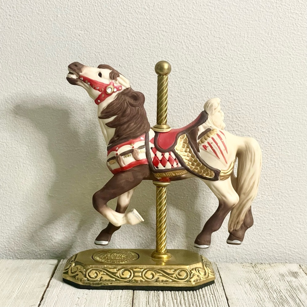 WILLITTS DESIGNS Ltd Ed Carousel Memories Americana Collection Carousel Horse